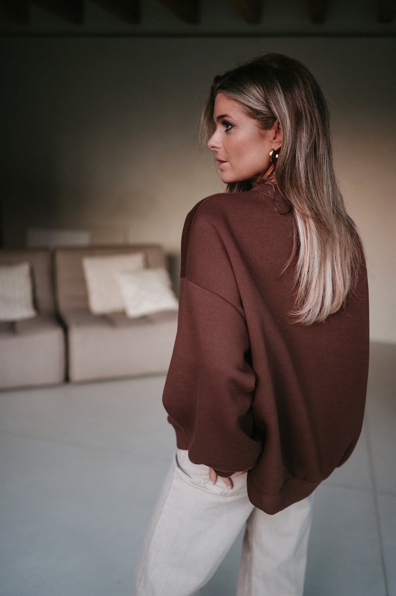 Prugna sweater I Chocolate Brown - Wild Souls by JV® - Sweaters