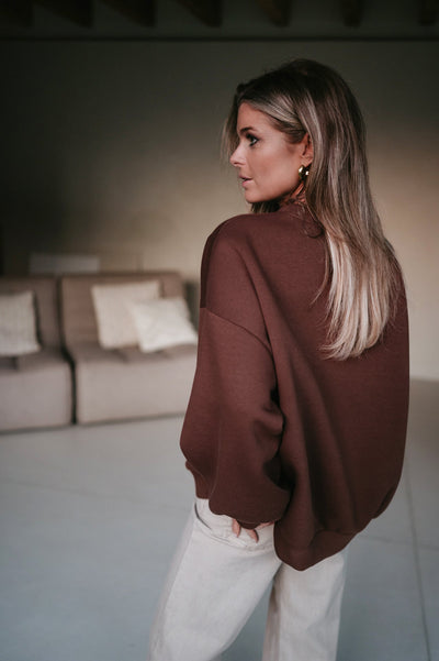 Prugna sweater I Chocolate Brown - Wild Souls by JV® - Sweaters