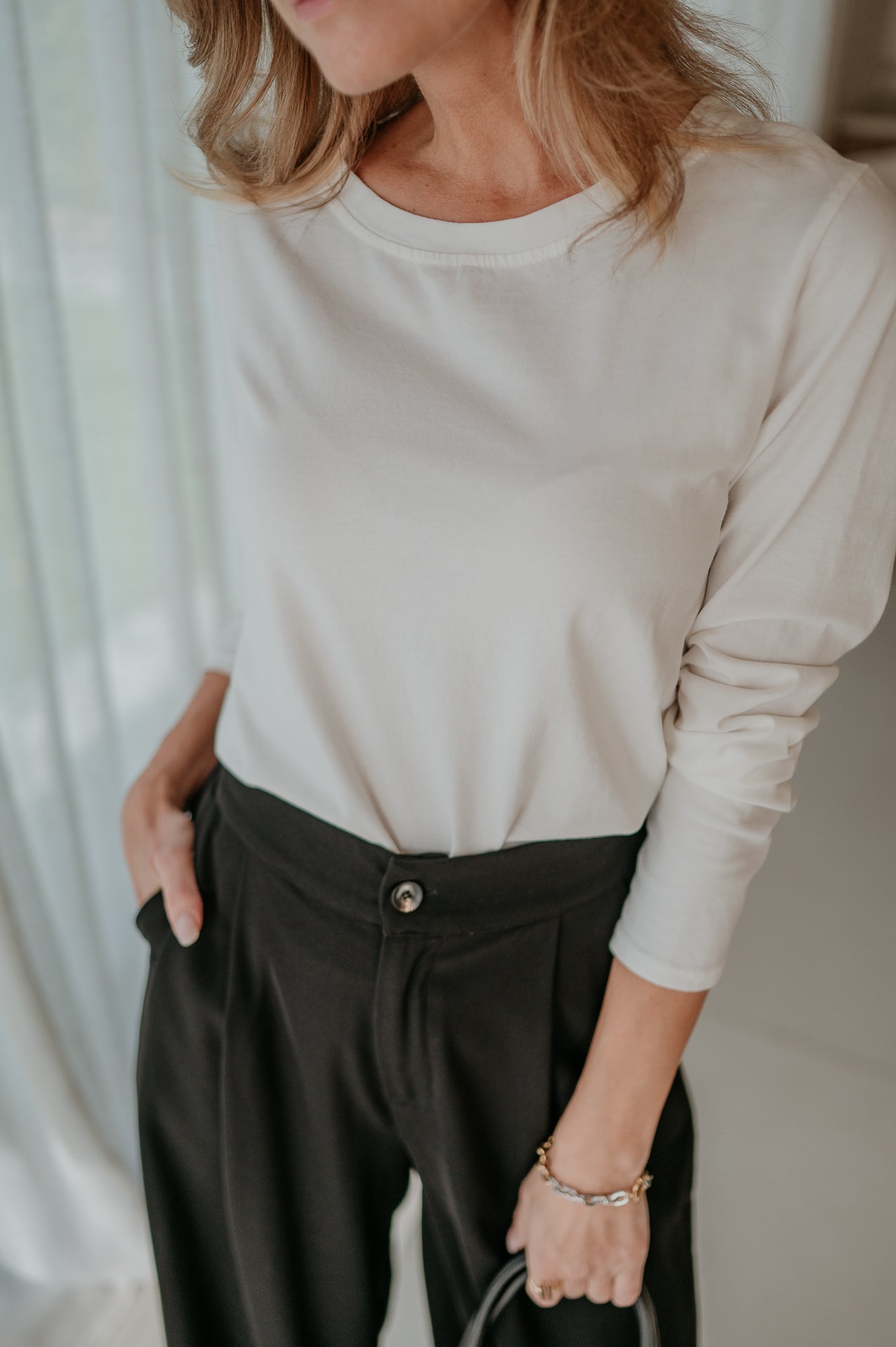 Quadi longsleeve I White - Wild Souls by JV® - Longsleeves