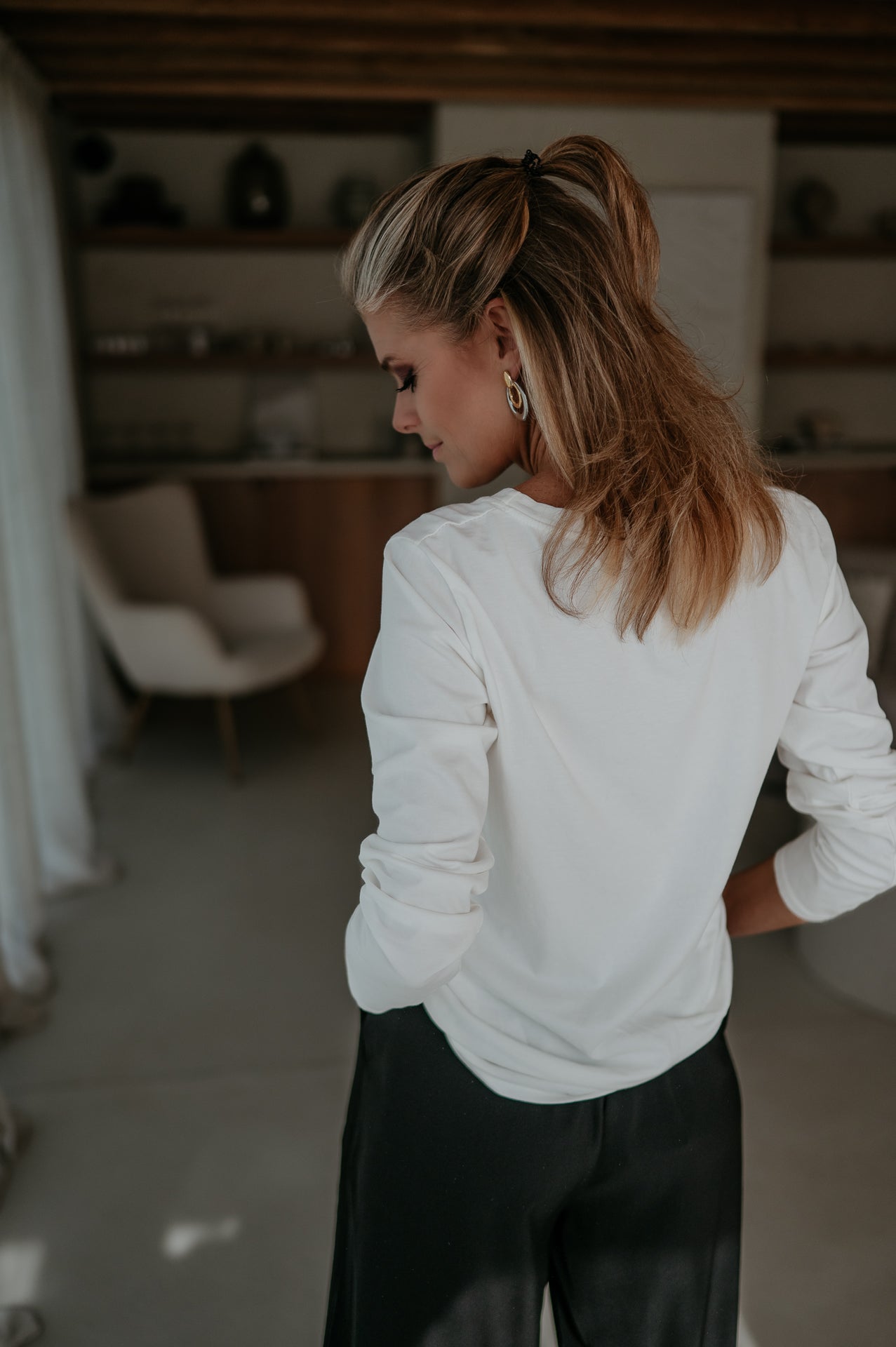Quadi longsleeve I White - Wild Souls by JV® - Longsleeves