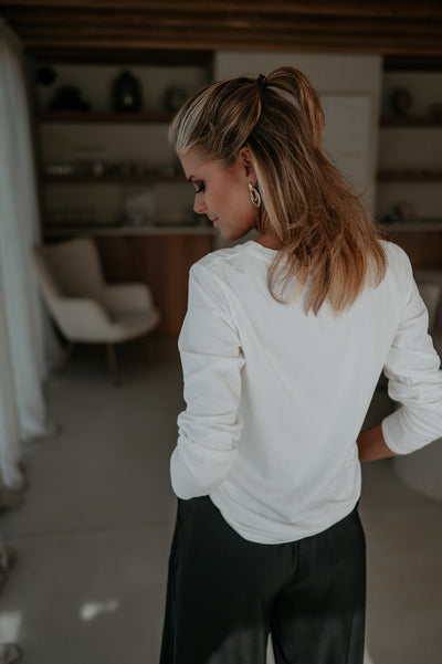 Quadi longsleeve I White - Wild Souls by JV® - Longsleeves