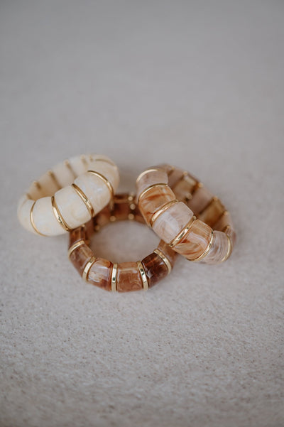 Quercia bracelet I Beige Camel - Wild Souls by JV® - Bracelets