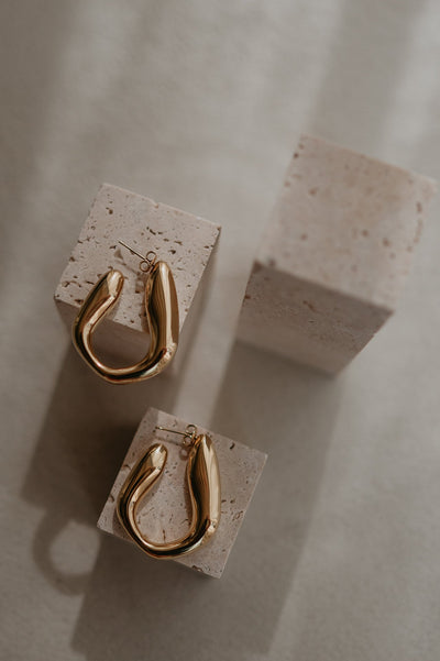Querela earrings I Gold - Wild Souls by JV® - Earrings