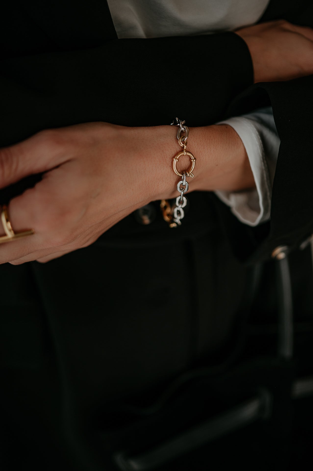 Quetra bracelet I Gold & Silver - Wild Souls by JV® - Bracelets