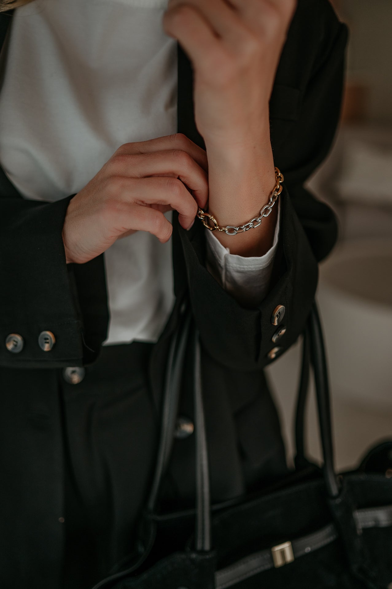 Quetra bracelet I Gold & Silver - Wild Souls by JV® - Bracelets