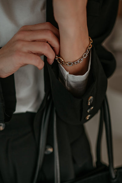 Quetra bracelet I Gold & Silver - Wild Souls by JV® - Bracelets