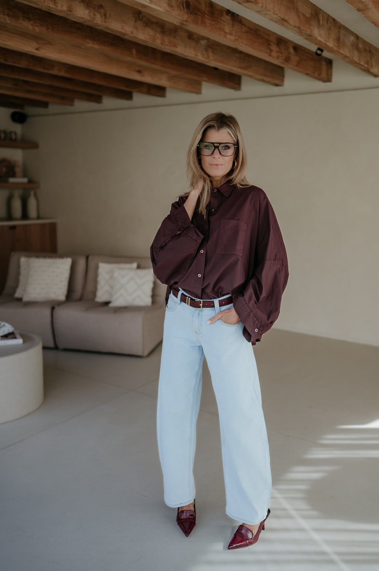Quinto shirt I Burgundy - Wild Souls by JV® - Shirts
