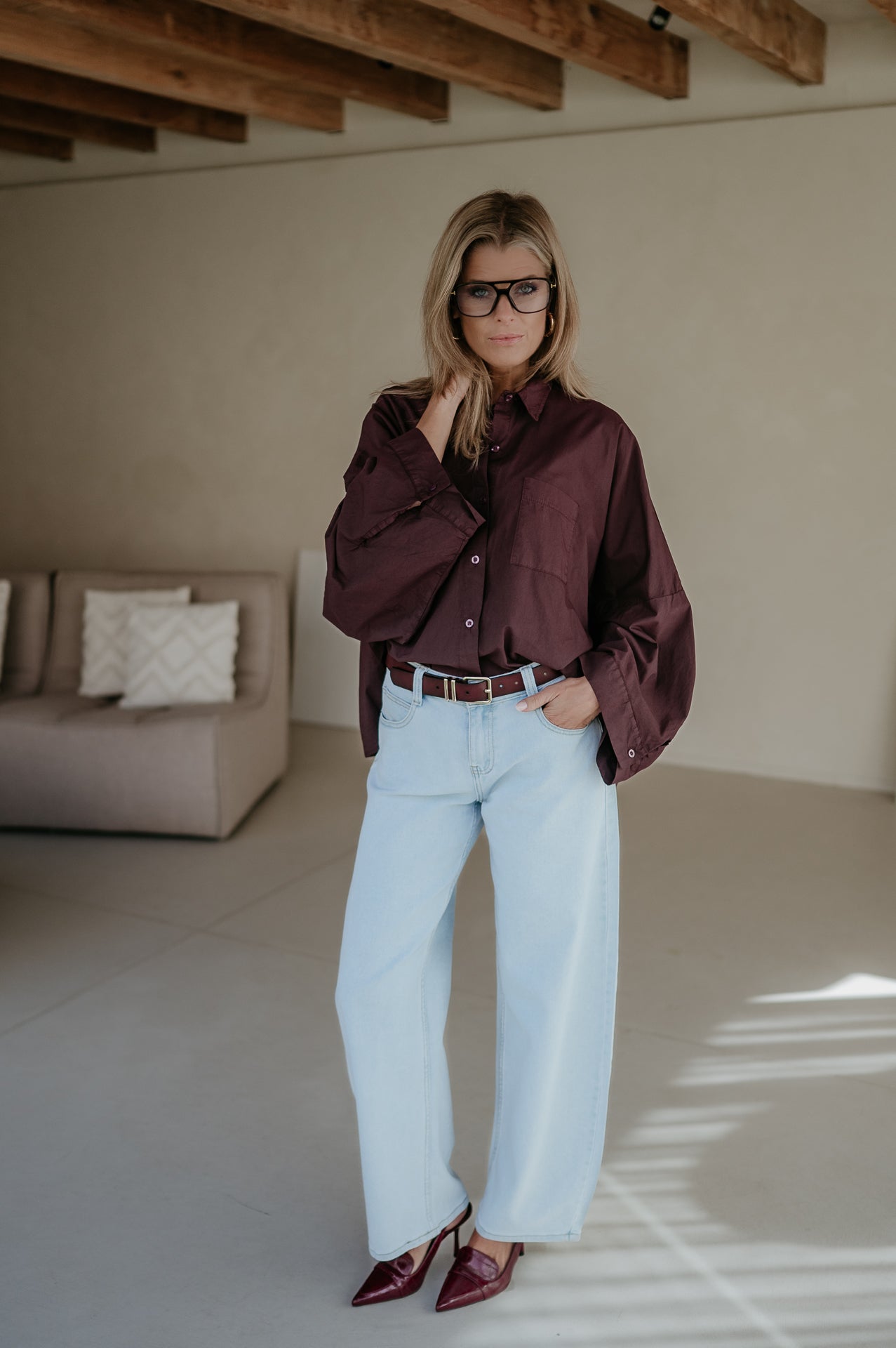 Quinto shirt I Burgundy - Wild Souls by JV® - Shirts