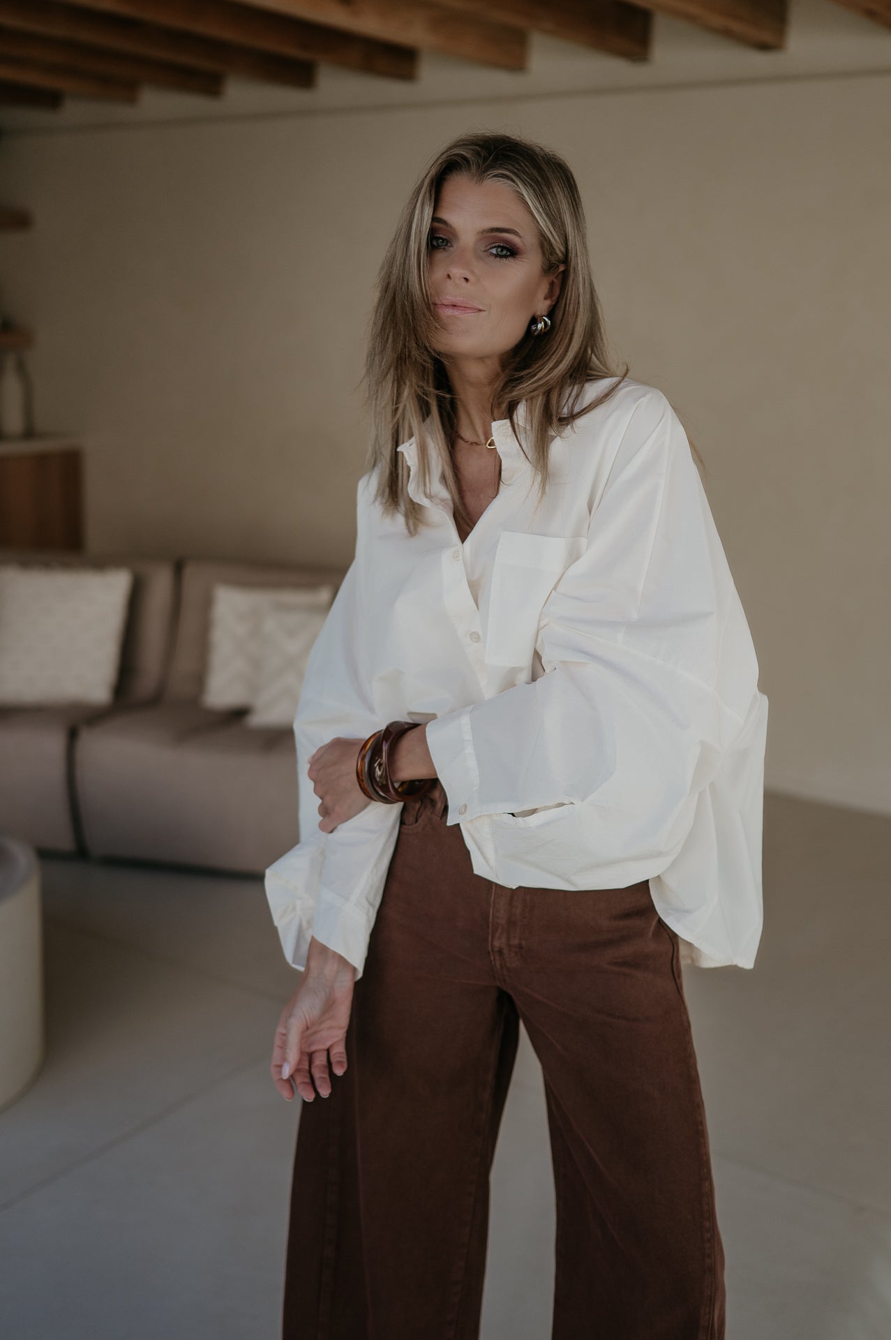Quinto shirt I Ecru - Wild Souls by JV® - Shirts