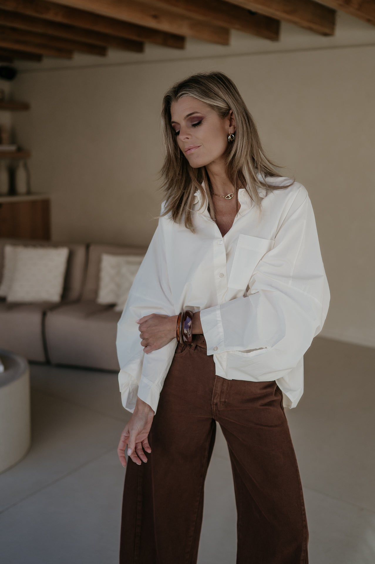 Quinto shirt I Ecru - Wild Souls by JV® - Shirts