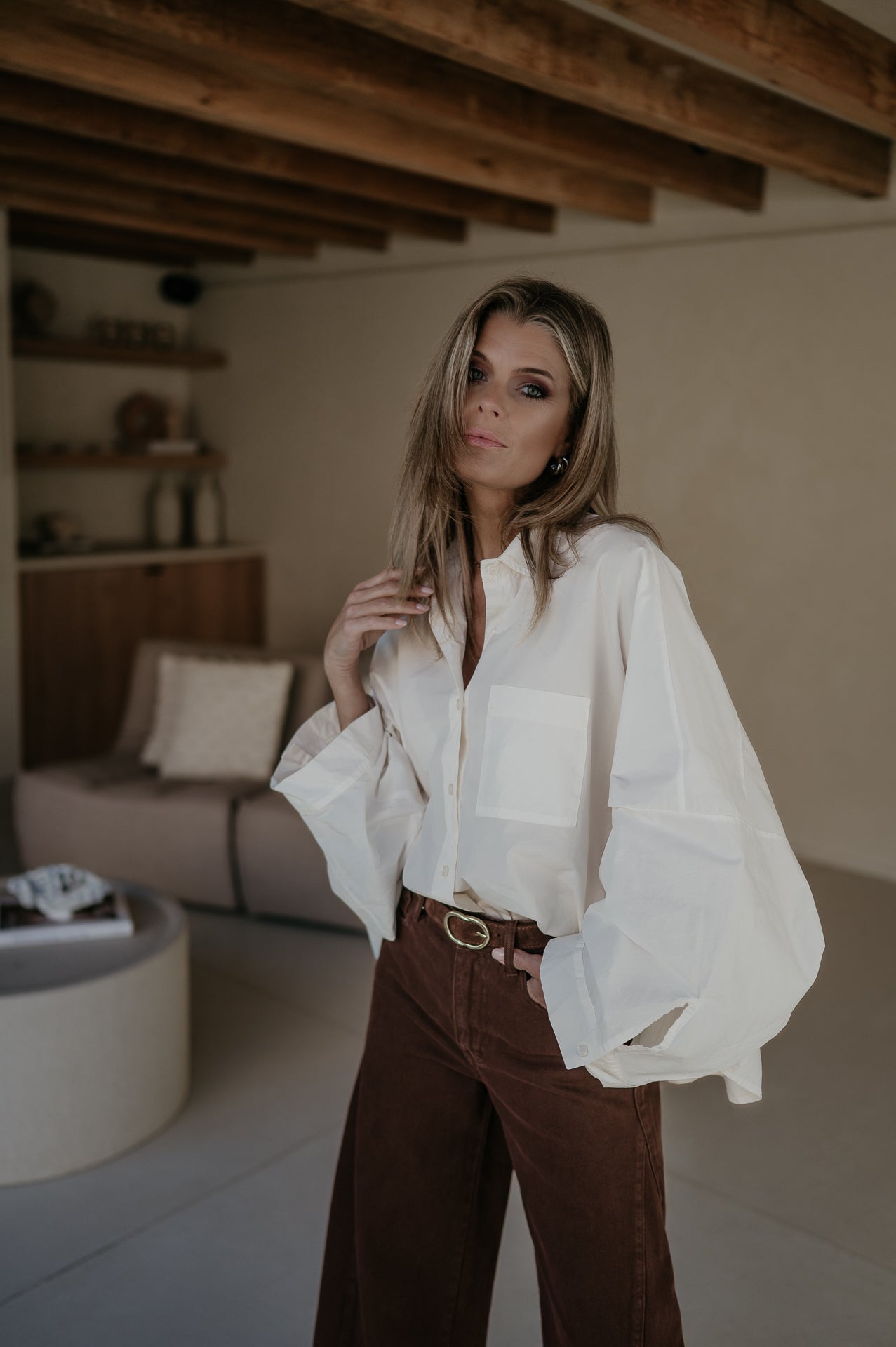 Quinto shirt I Ecru - Wild Souls by JV® - Shirts