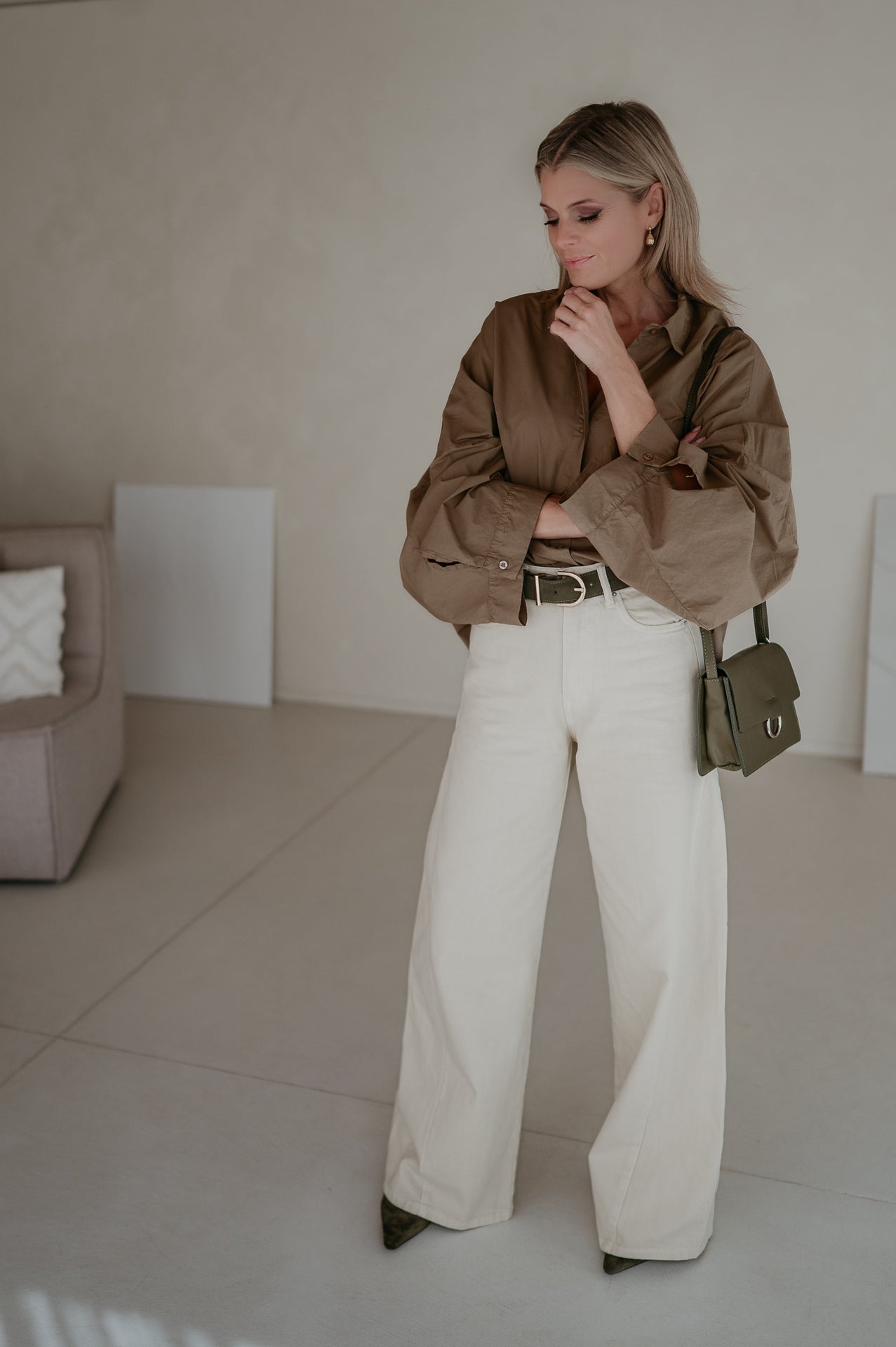 Quinto shirt I Taupe - Wild Souls by JV® - Shirts