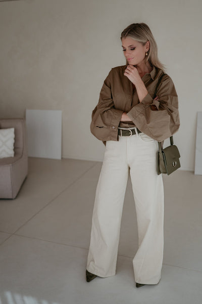 Quinto shirt I Taupe - Wild Souls by JV® - Shirts