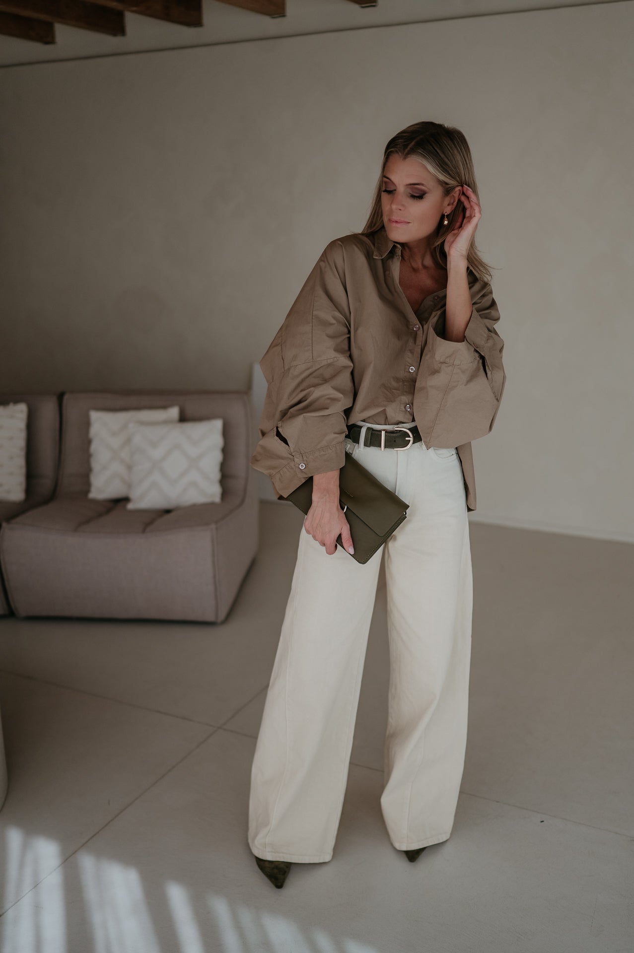 Quinto shirt I Taupe - Wild Souls by JV® - Shirts