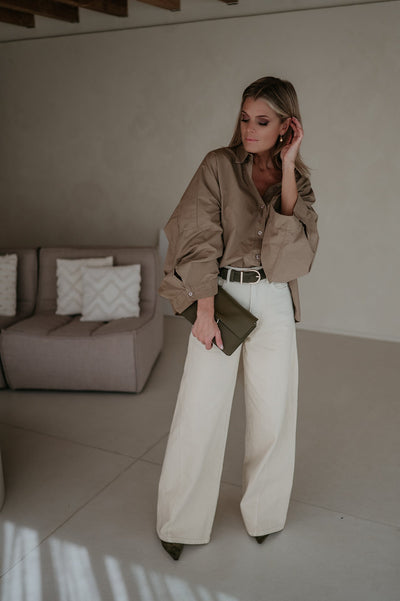 Quinto shirt I Taupe - Wild Souls by JV® - Shirts