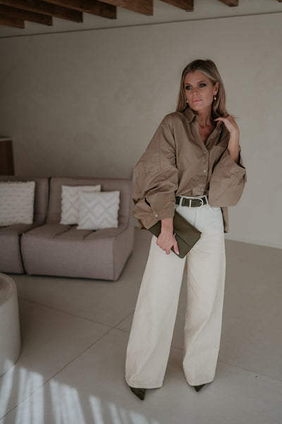 Quinto shirt I Taupe - Wild Souls by JV® - Shirts