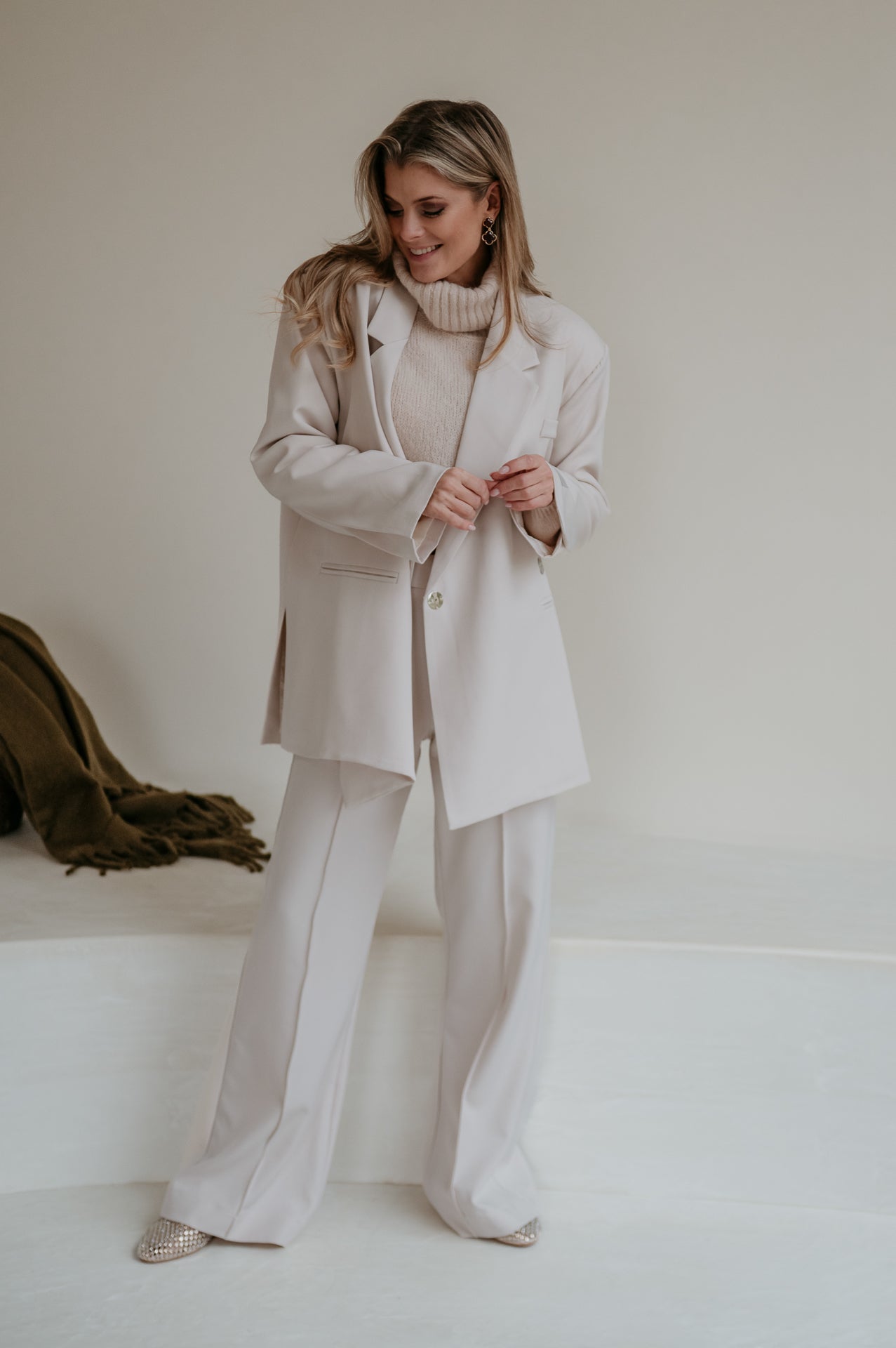 Rabbrivo blazer I Beige - Wild Souls by JV® - Blazers