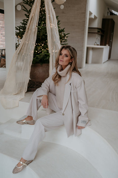 Rabbrivo blazer I Beige - Wild Souls by JV® - Blazers