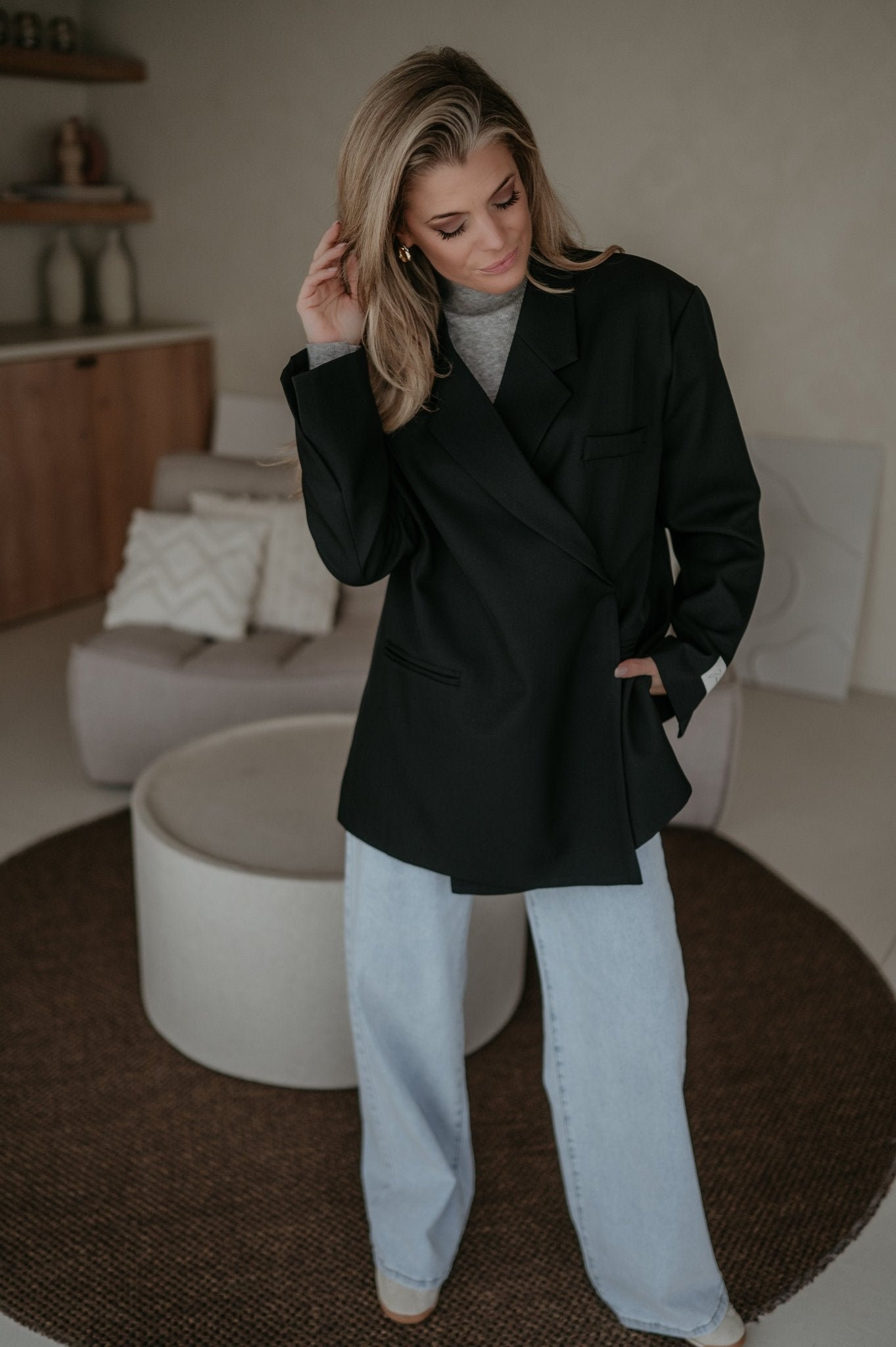 Rabbrivo blazer I Black - Wild Souls by JV® - Blazers