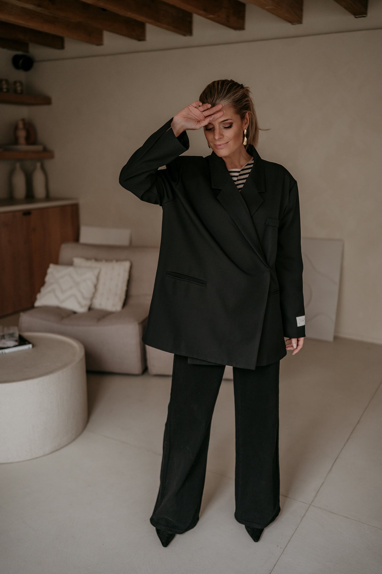 Rabbrivo blazer I Black - Wild Souls by JV® - Blazers