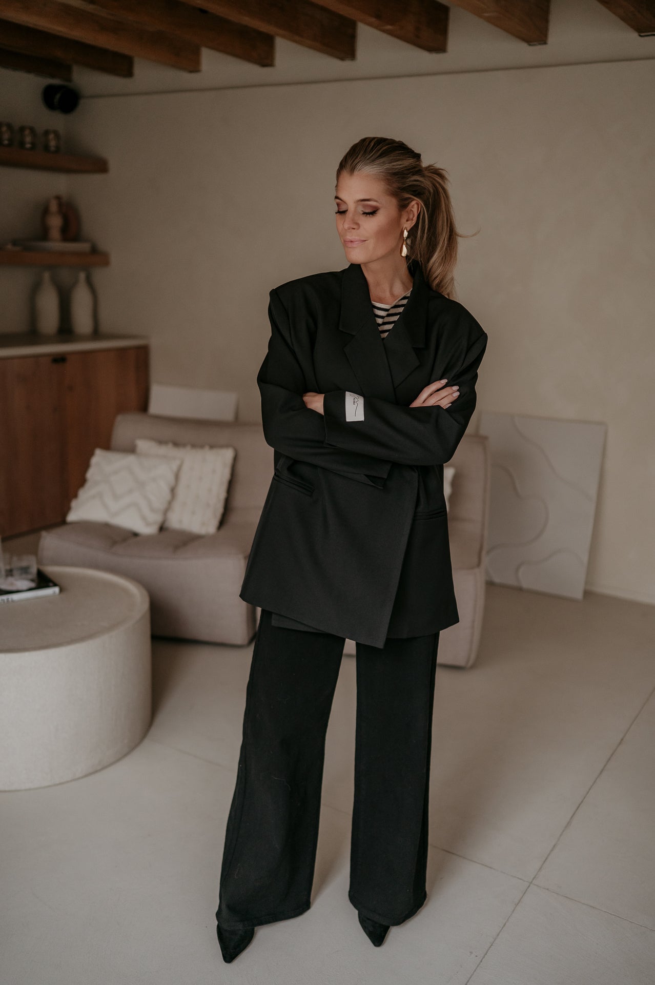 Rabbrivo blazer I Black - Wild Souls by JV® - Blazers