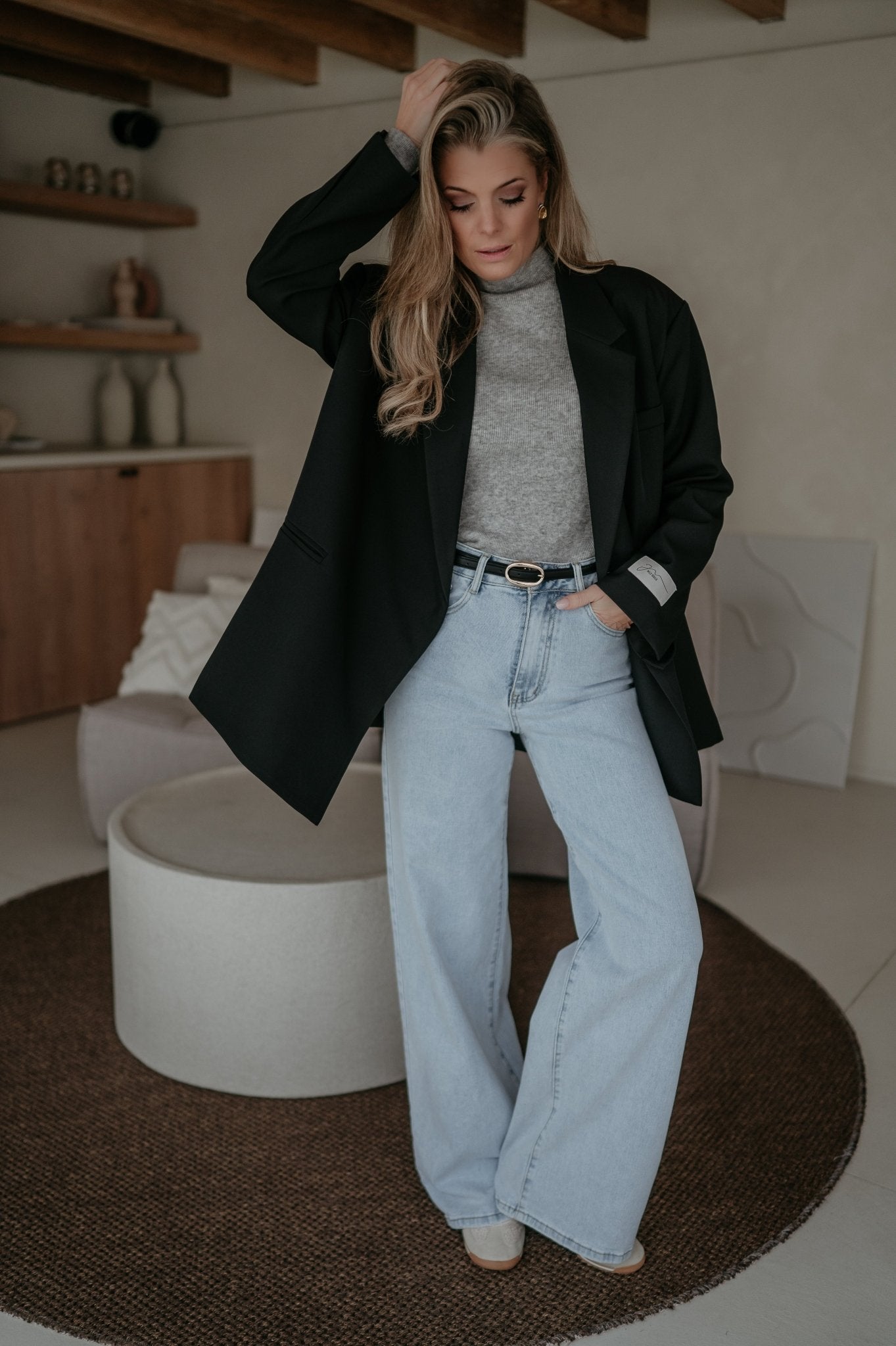 Rabbrivo blazer I Black - Wild Souls by JV® - Blazers