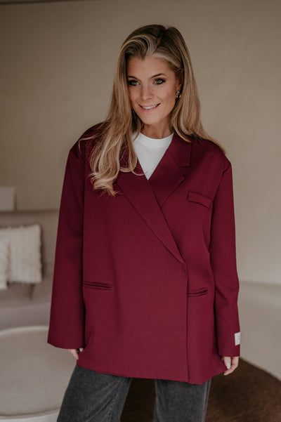 Rabbrivo blazer I Bordeaux - Wild Souls by JV® - Blazers