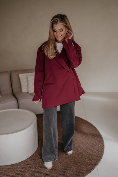 Rabbrivo blazer I Bordeaux - Wild Souls by JV® - Blazers