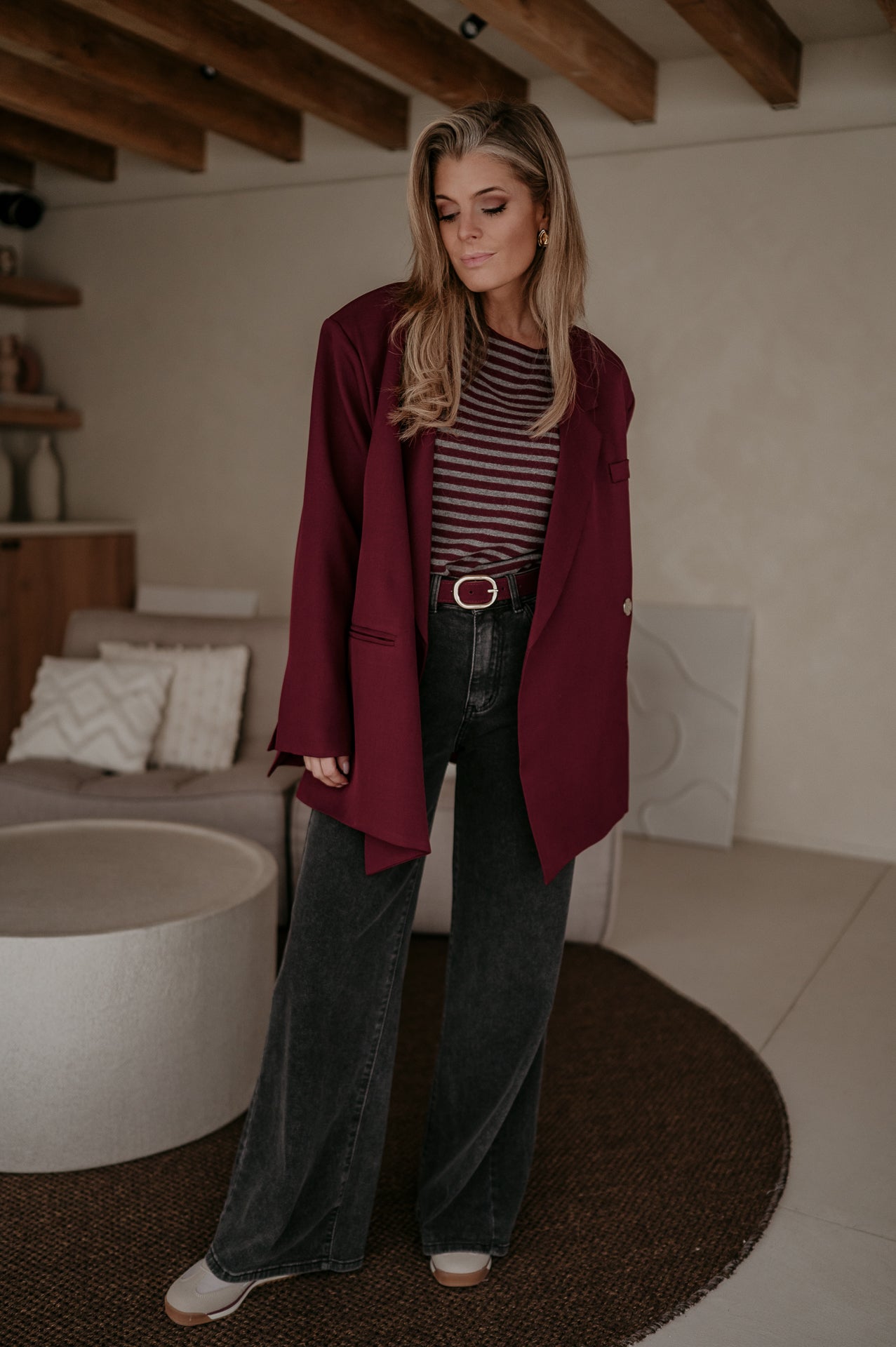 Rabbrivo blazer I Bordeaux - Wild Souls by JV® - Blazers