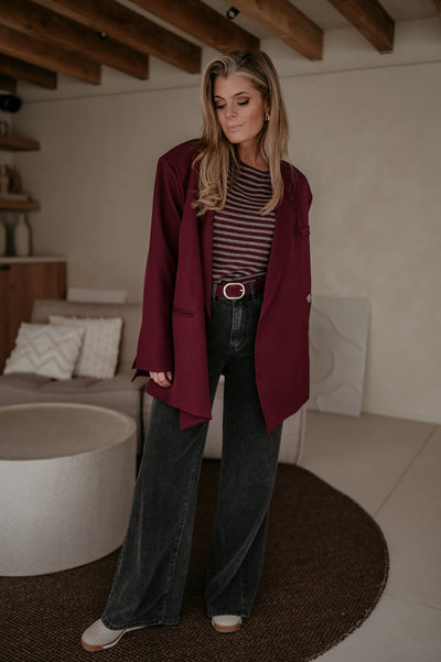 Rabbrivo blazer I Bordeaux - Wild Souls by JV® - Blazers