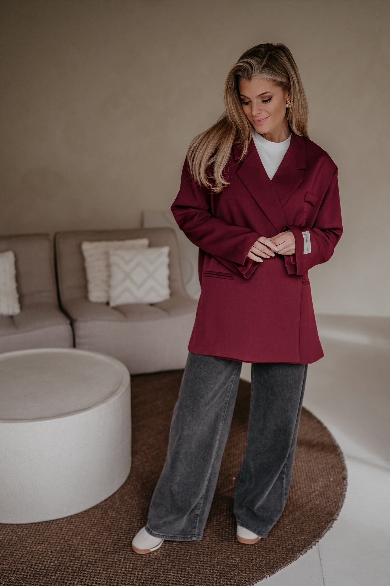 Rabbrivo blazer I Bordeaux - Wild Souls by JV® - Blazers