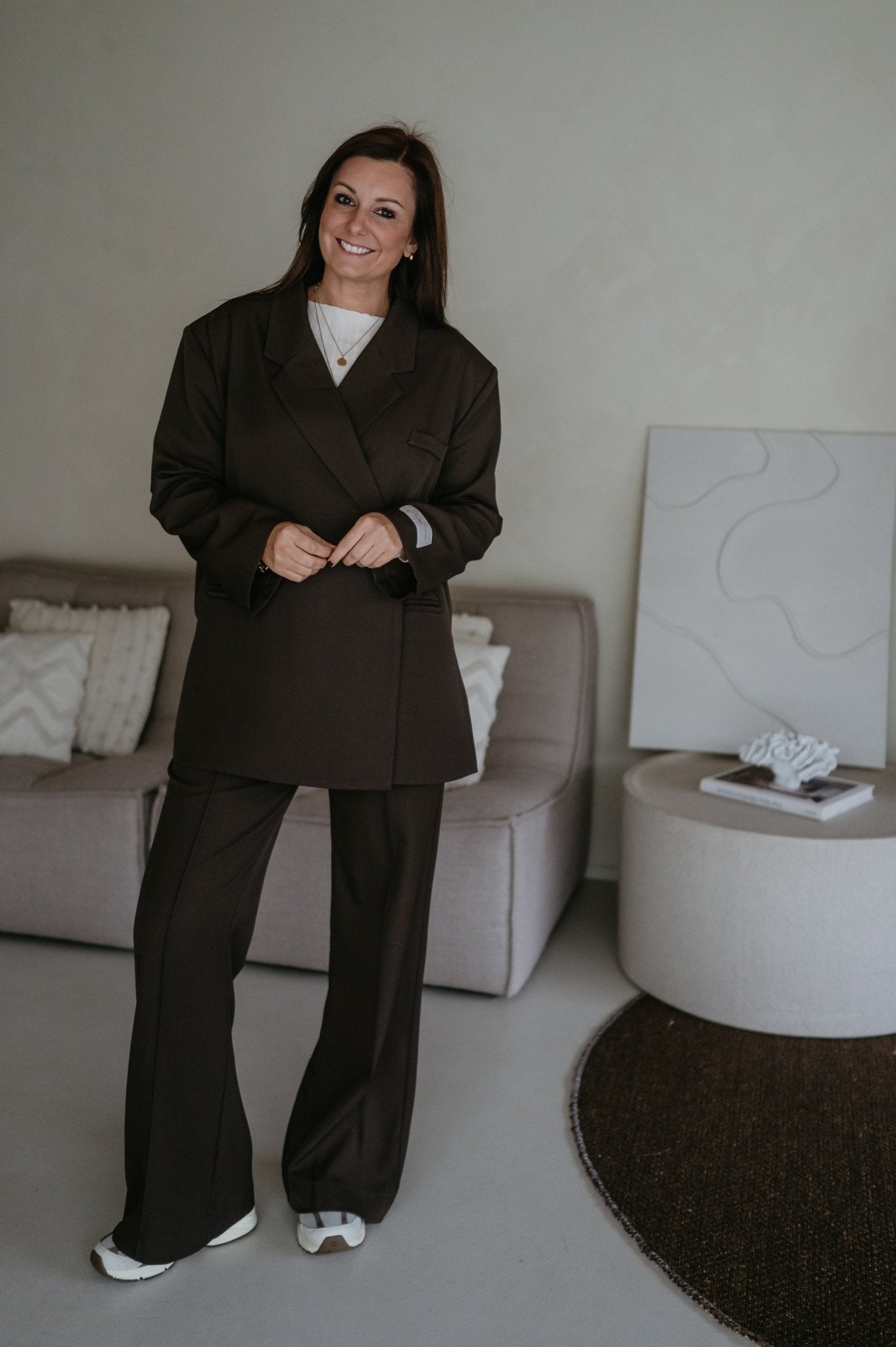 Rabbrivo blazer I Chocolate Brown - Wild Souls by JV® - Blazers