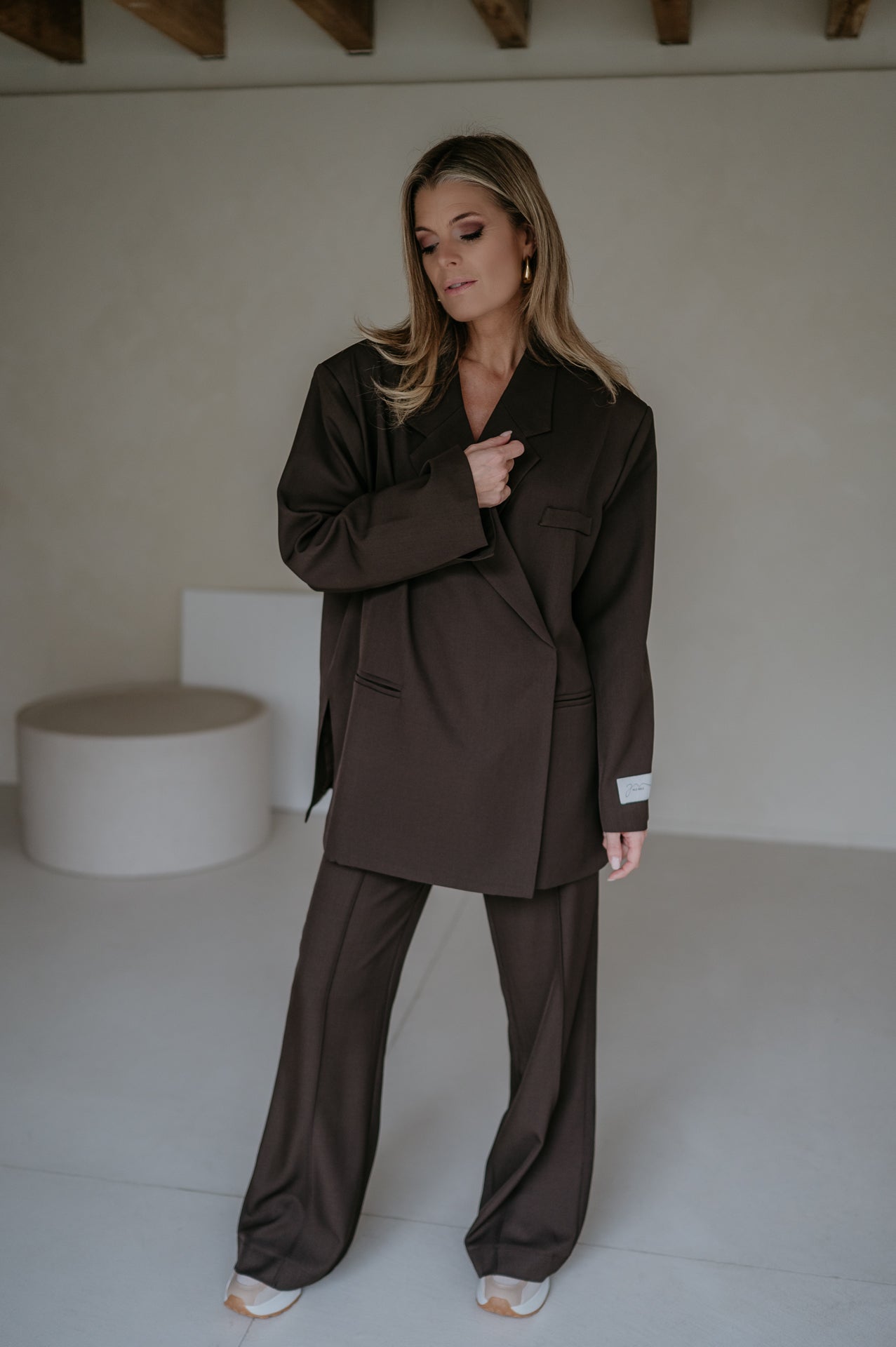 Rabbrivo blazer I Chocolate Brown - Wild Souls by JV® - Blazers