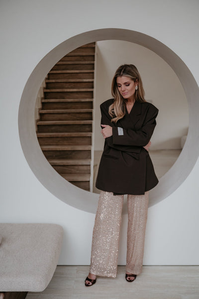 Rabbrivo blazer I Chocolate Brown - Wild Souls by JV® - Blazers