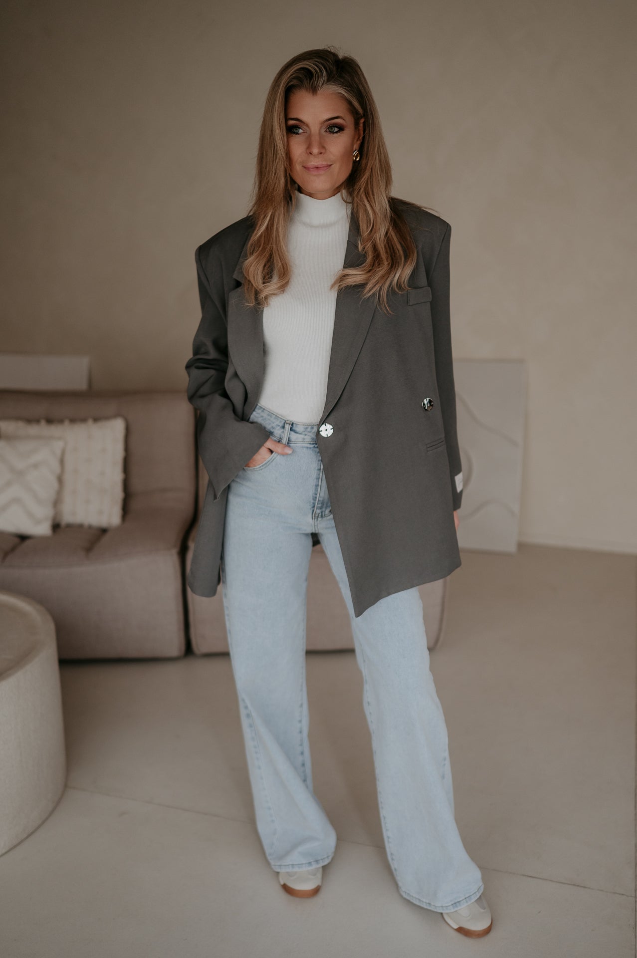 Rabbrivo blazer I Grey - Wild Souls by JV® - Blazers