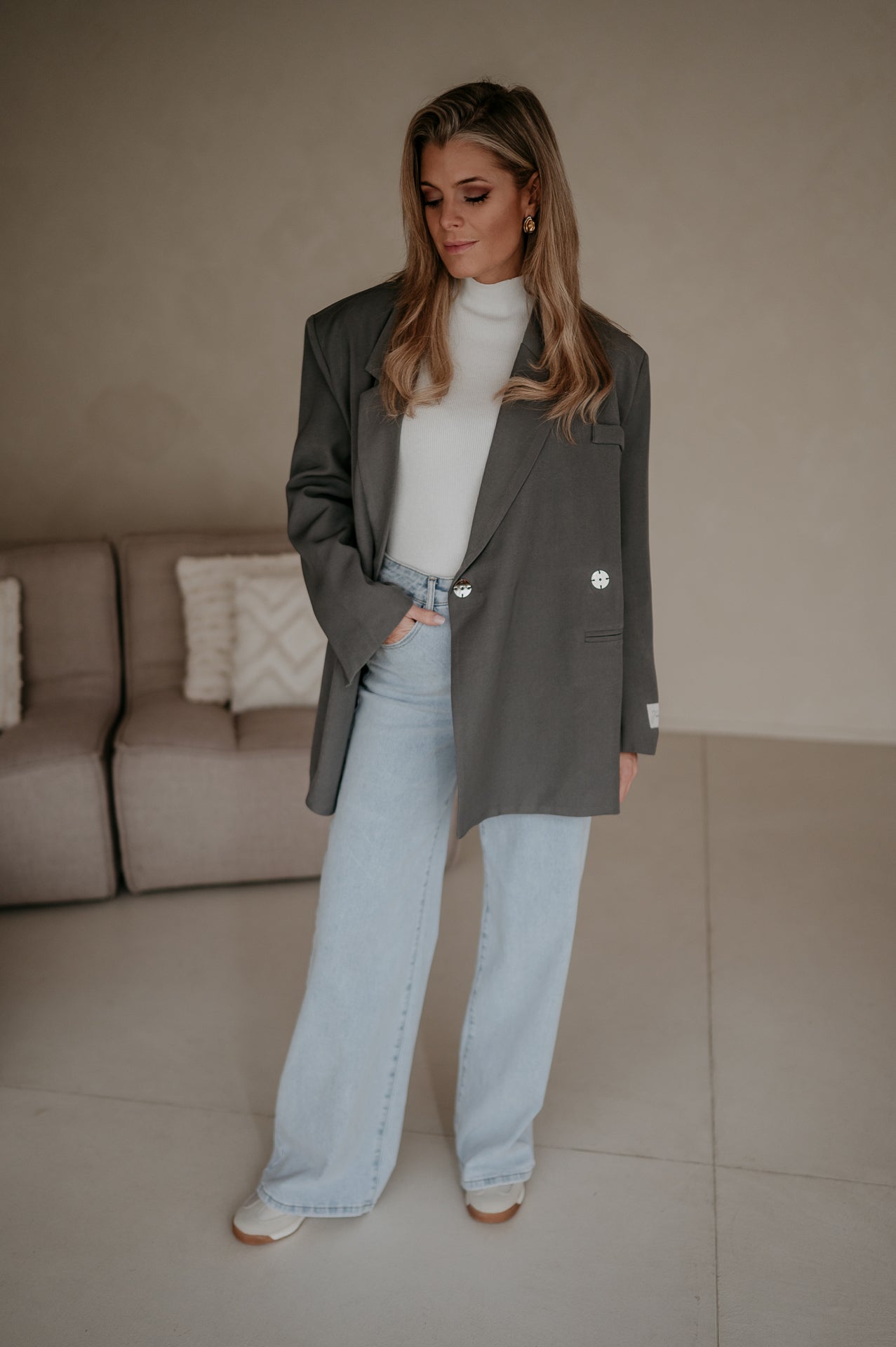 Rabbrivo blazer I Grey - Wild Souls by JV® - Blazers