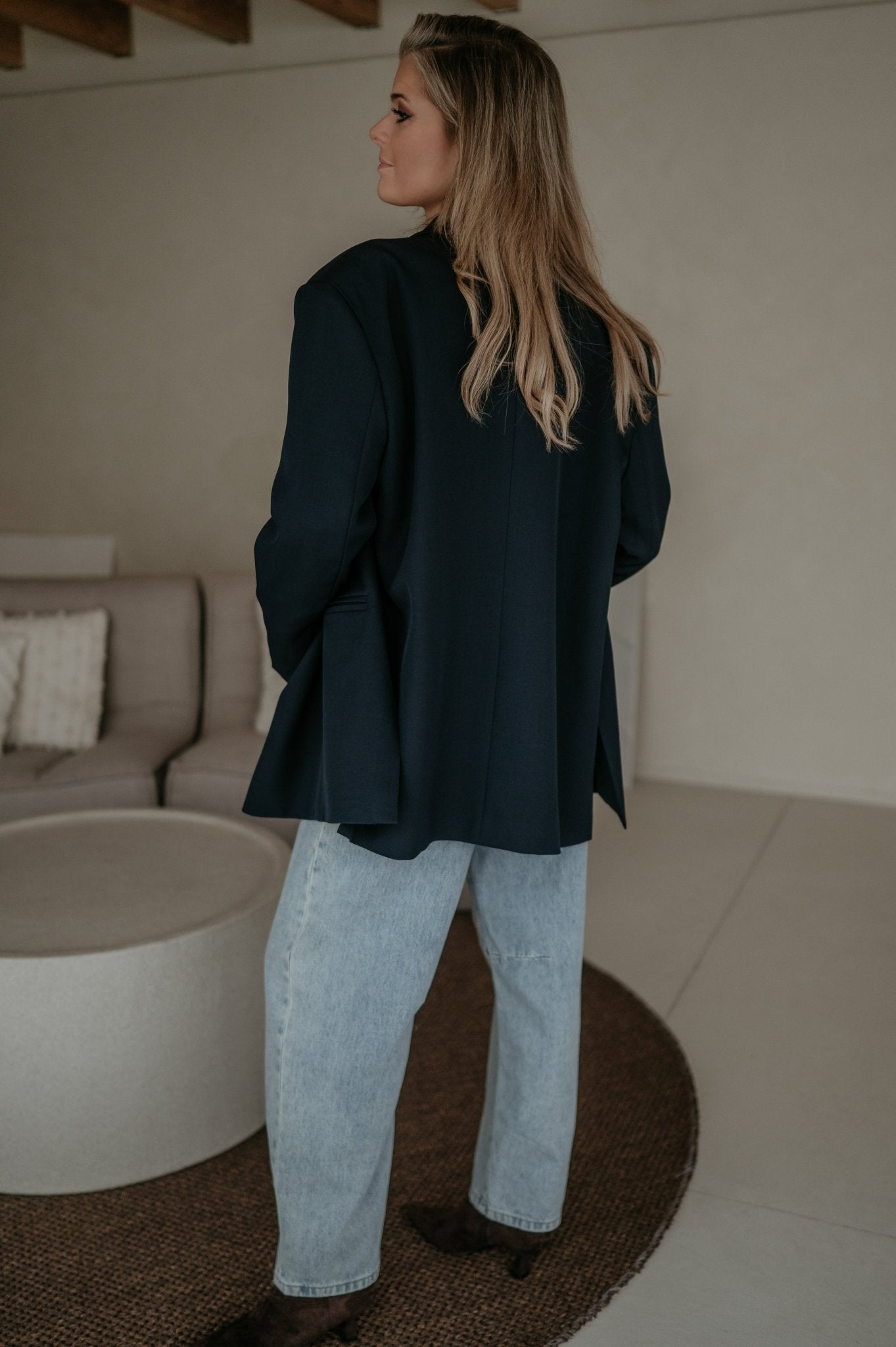 Rabbrivo blazer I Navy Blue - Wild Souls by JV® - Blazers