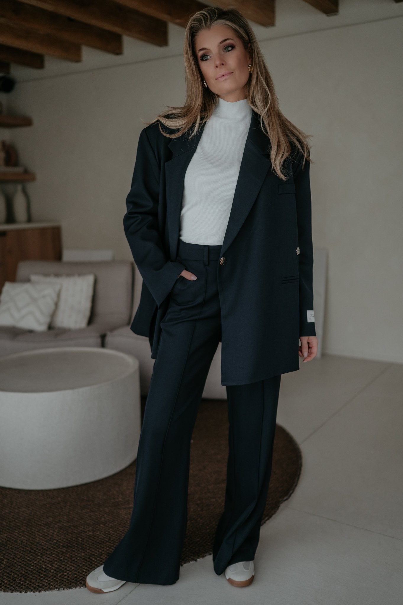 Rabbrivo blazer I Navy Blue - Wild Souls by JV® - Blazers