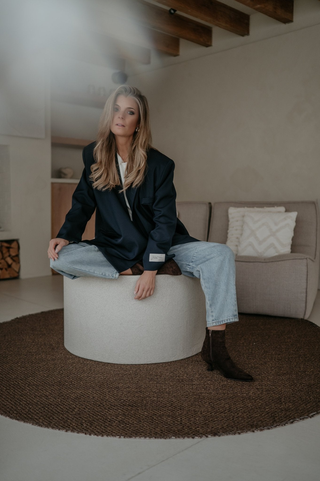 Rabbrivo blazer I Navy Blue - Wild Souls by JV® - Blazers