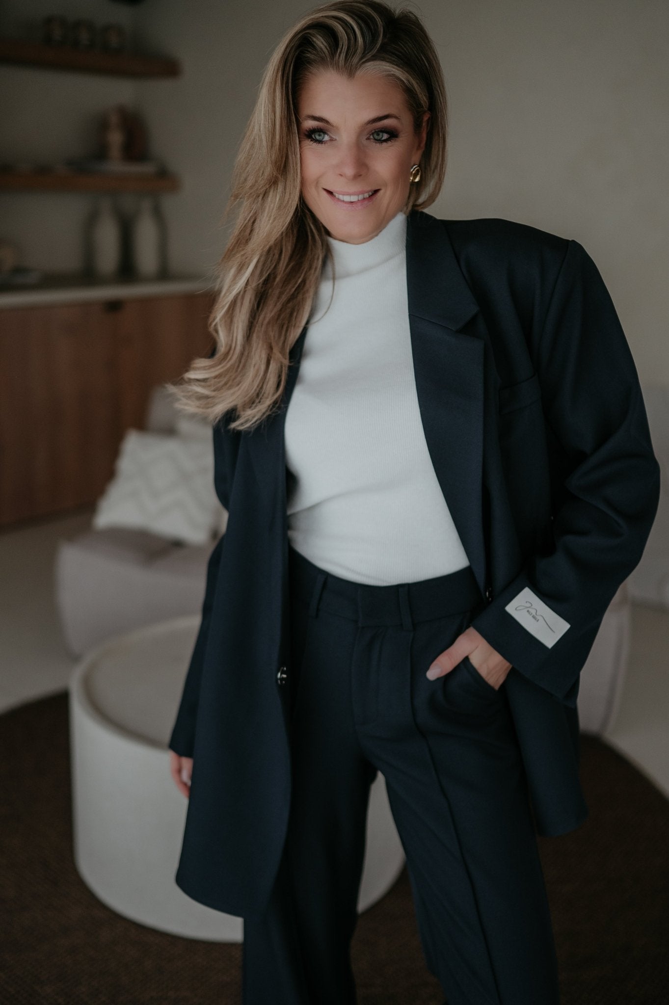 Rabbrivo blazer I Navy Blue - Wild Souls by JV® - Blazers