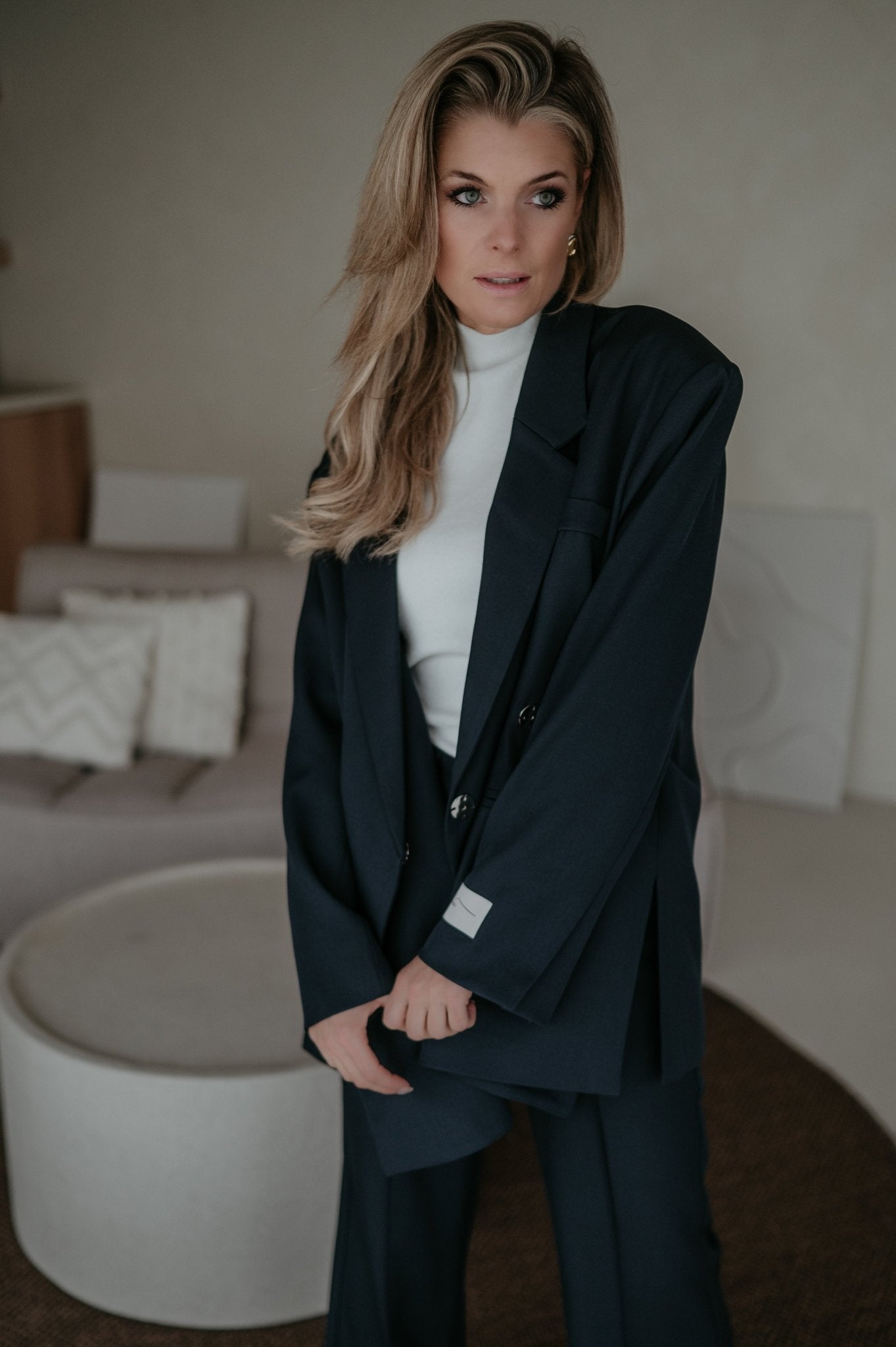 Rabbrivo blazer I Navy Blue - Wild Souls by JV® - Blazers