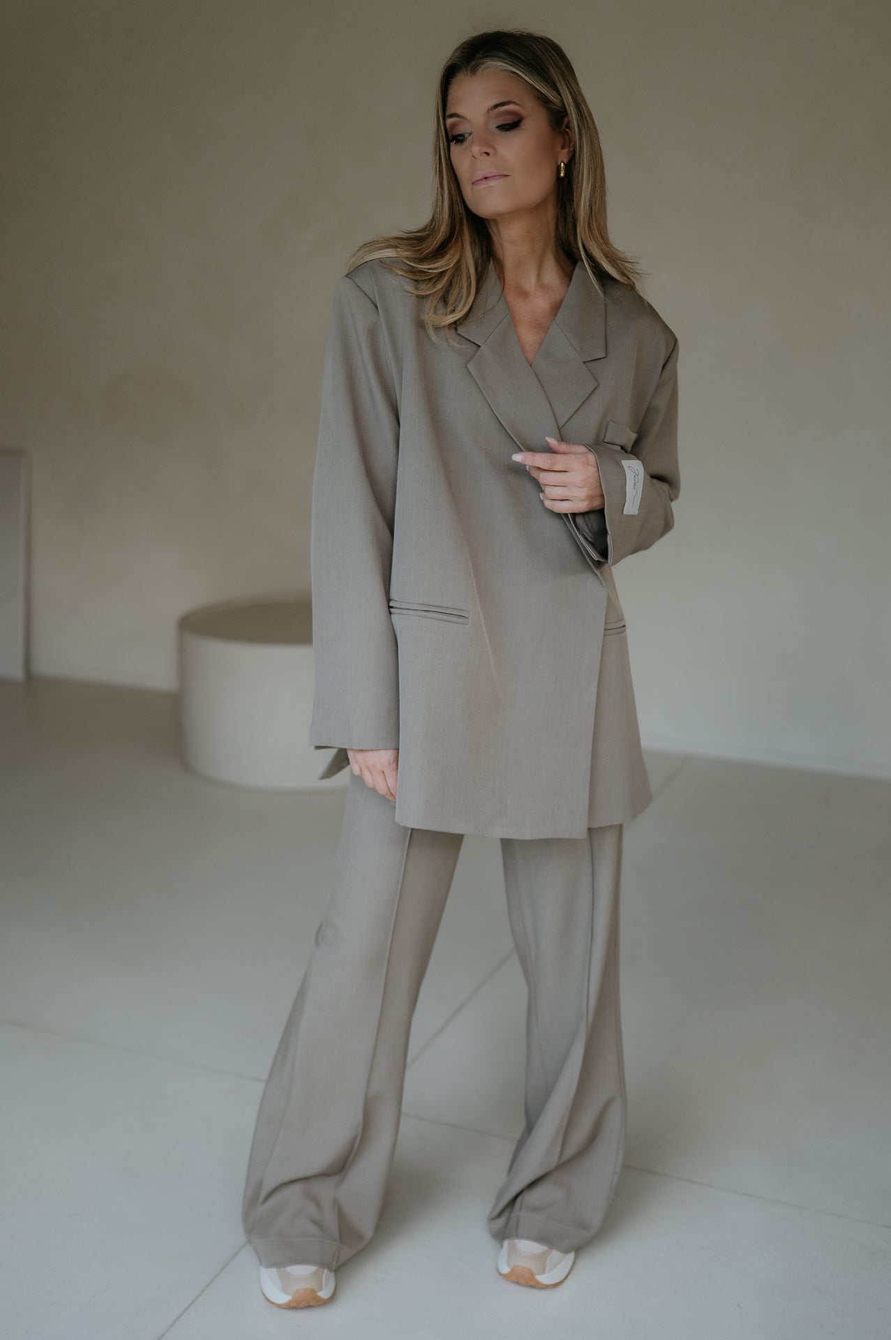 Rabbrivo blazer I Taupe - Wild Souls by JV® - Blazers