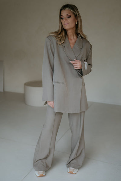 Rabbrivo blazer I Taupe - Wild Souls by JV® - Blazers