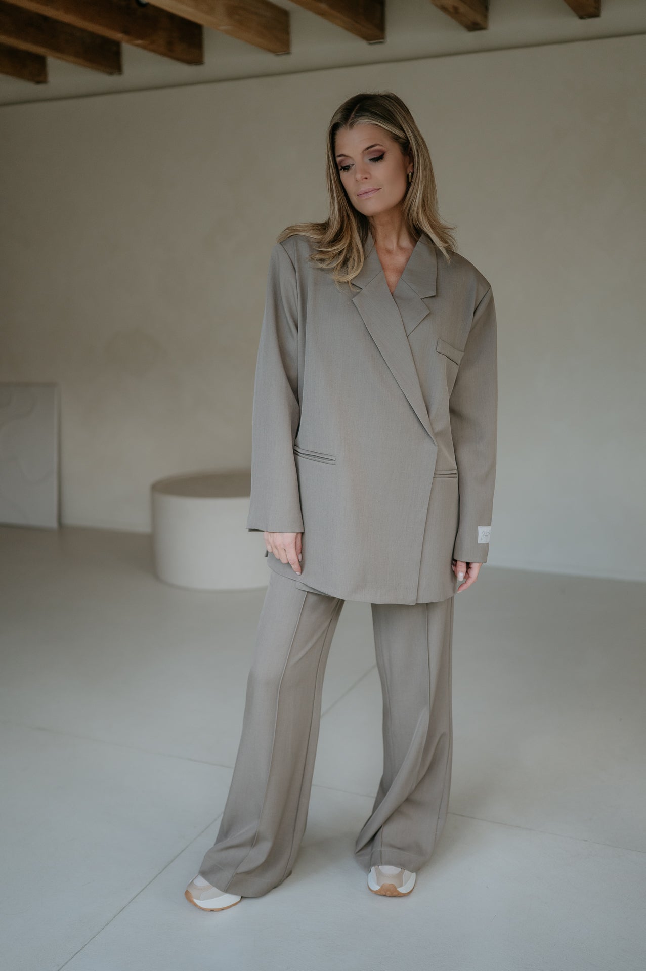 Rabbrivo blazer I Taupe - Wild Souls by JV® - Blazers
