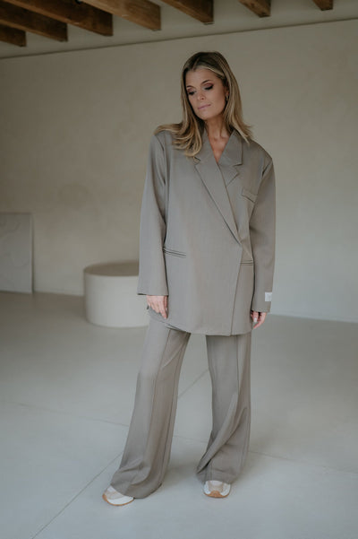Rabbrivo blazer I Taupe - Wild Souls by JV® - Blazers