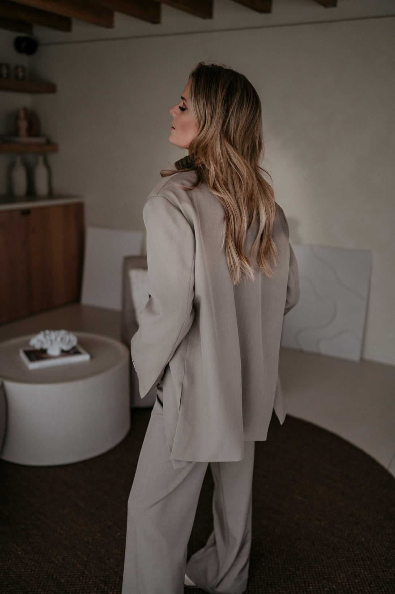 Rabbrivo blazer I Taupe - Wild Souls by JV® - Blazers