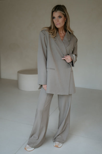 Rabbrivo blazer I Taupe - Wild Souls by JV® - Blazers