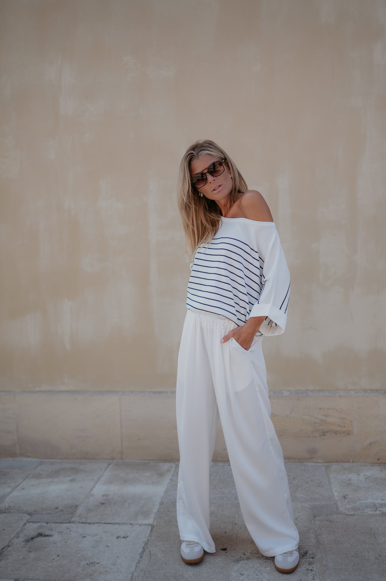 Raccolgo trousers I White - Wild Souls by JV® - Trousers