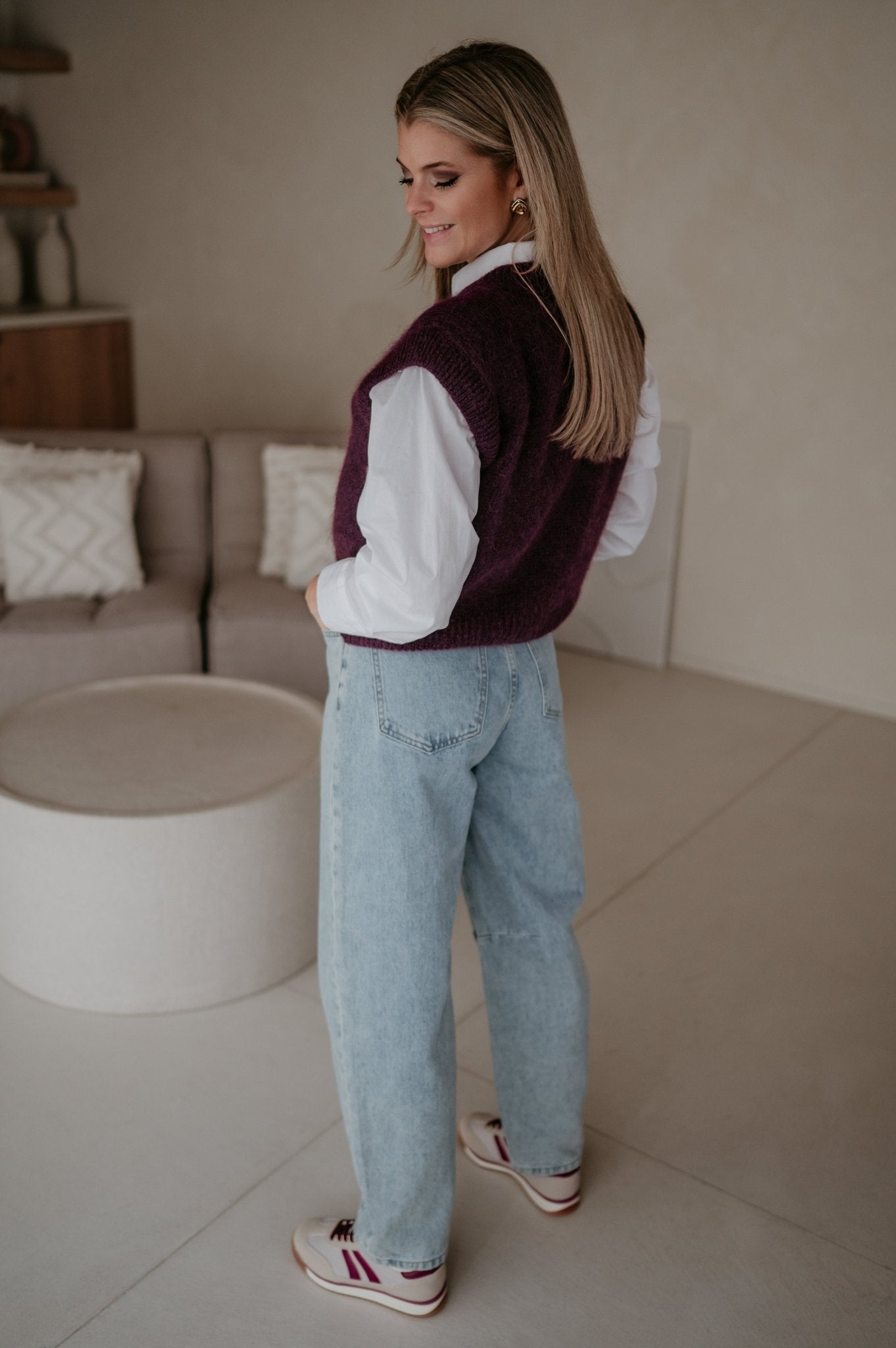 Rantolare gilet I Aubergine - Wild Souls by JV® - Gilets