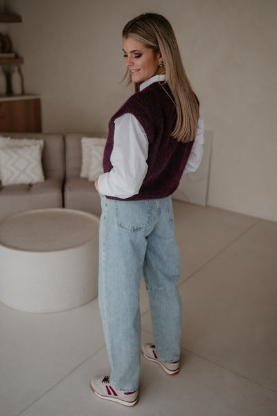 Rantolare gilet I Aubergine - Wild Souls by JV® - Gilets